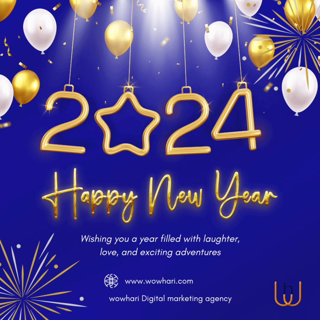 happy new year 2024 wowhari